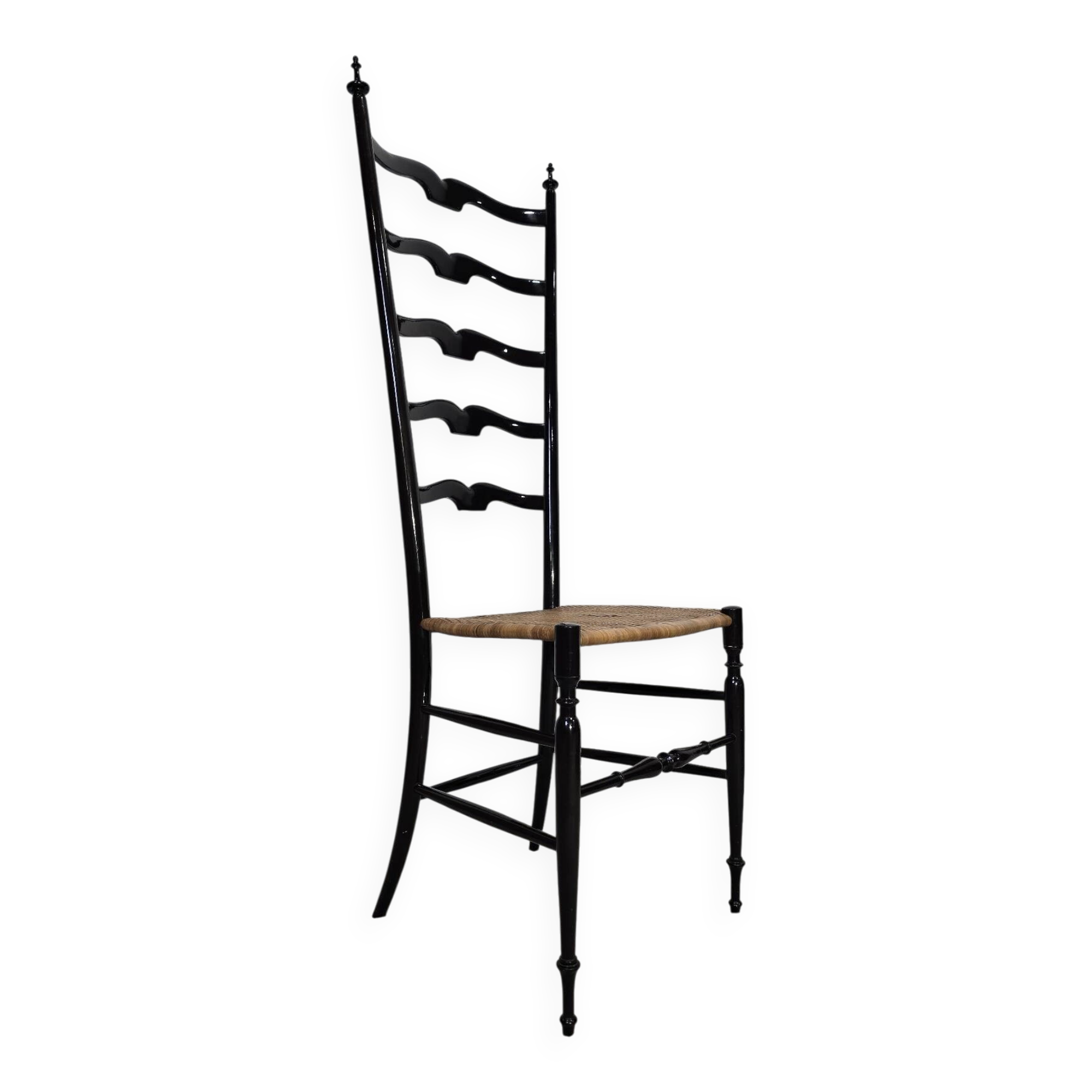 Paolo Buffa Ladder chair for Chiavari, Italy 1950s