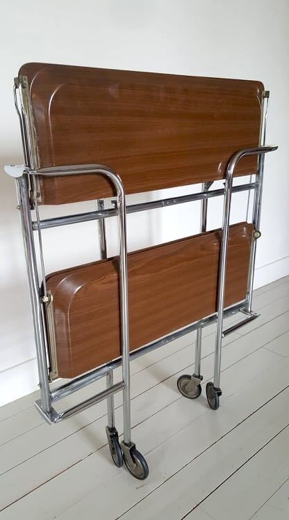 Folding dessert on wheels 1970