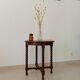 Side table from the 40s/50s in turned wood, Louis XIII style