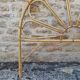 Bamboo and rattan headboard