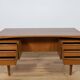 Bureau autoportant vintage en teck par Valdemar Mortensen, 1960s