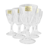 Suite of 6 Arcoroc glasses