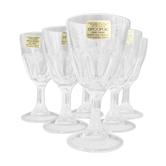 Suite of 6 Arcoroc glasses