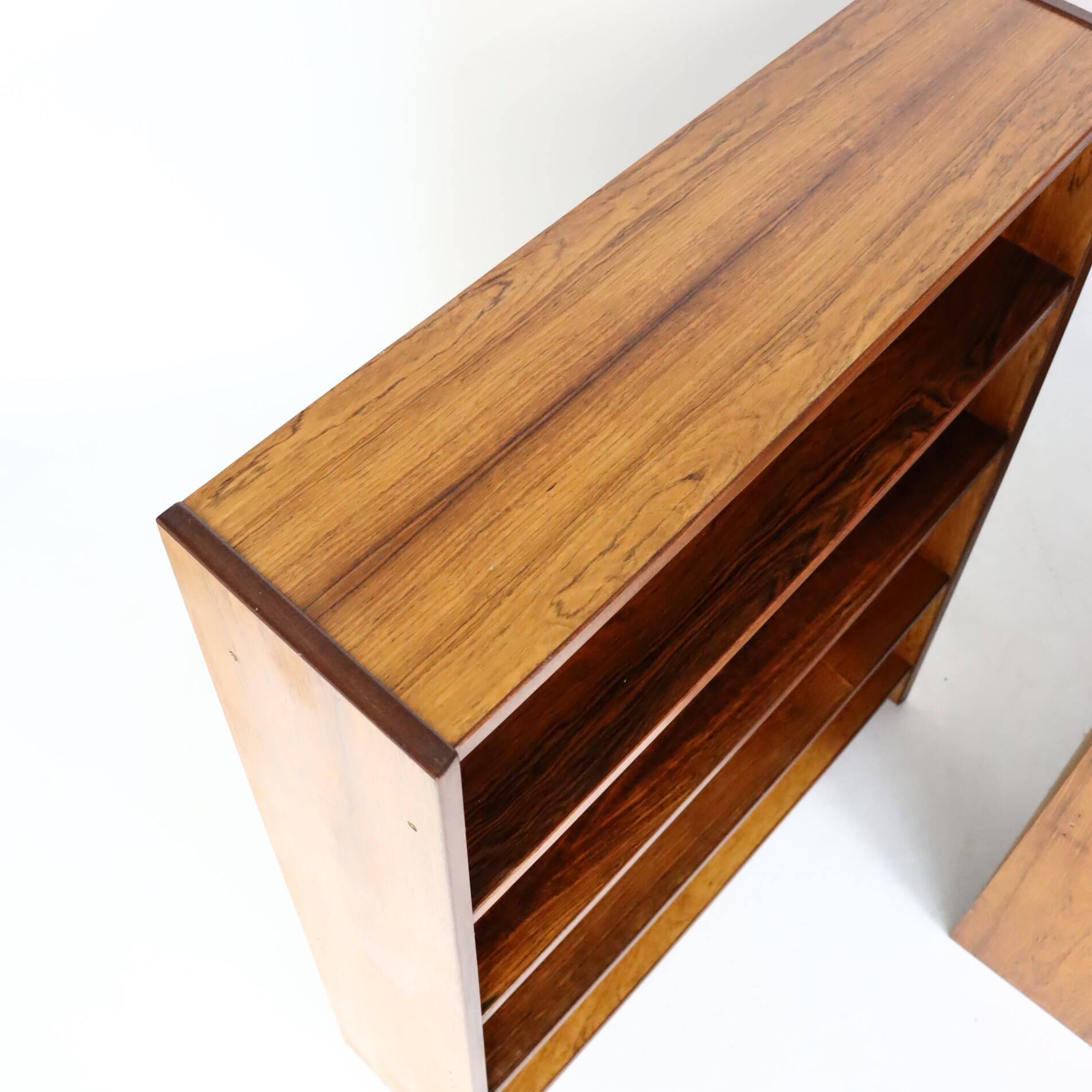 Pair of rosewood shelves from the 60s