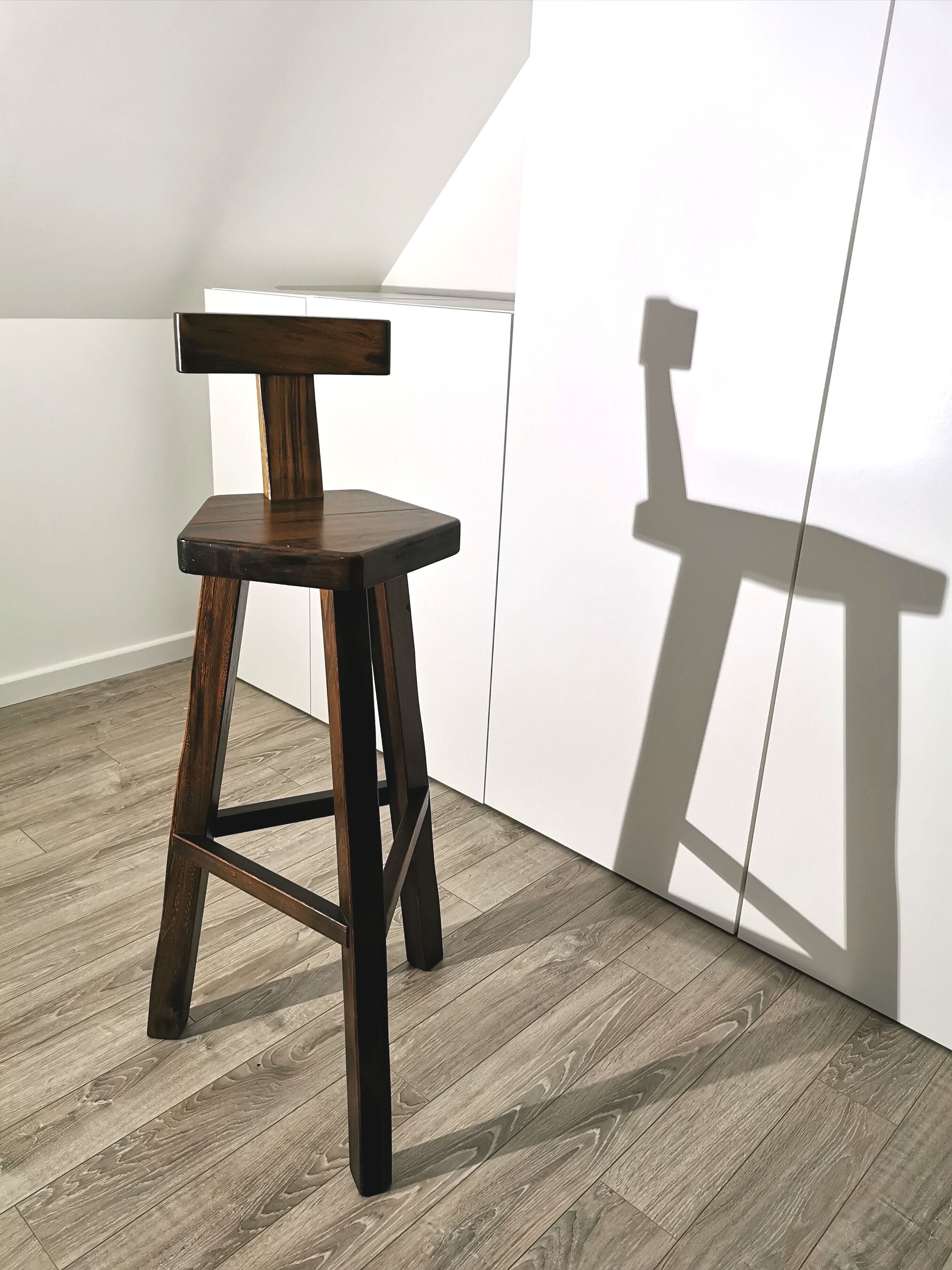 Pair of high stools