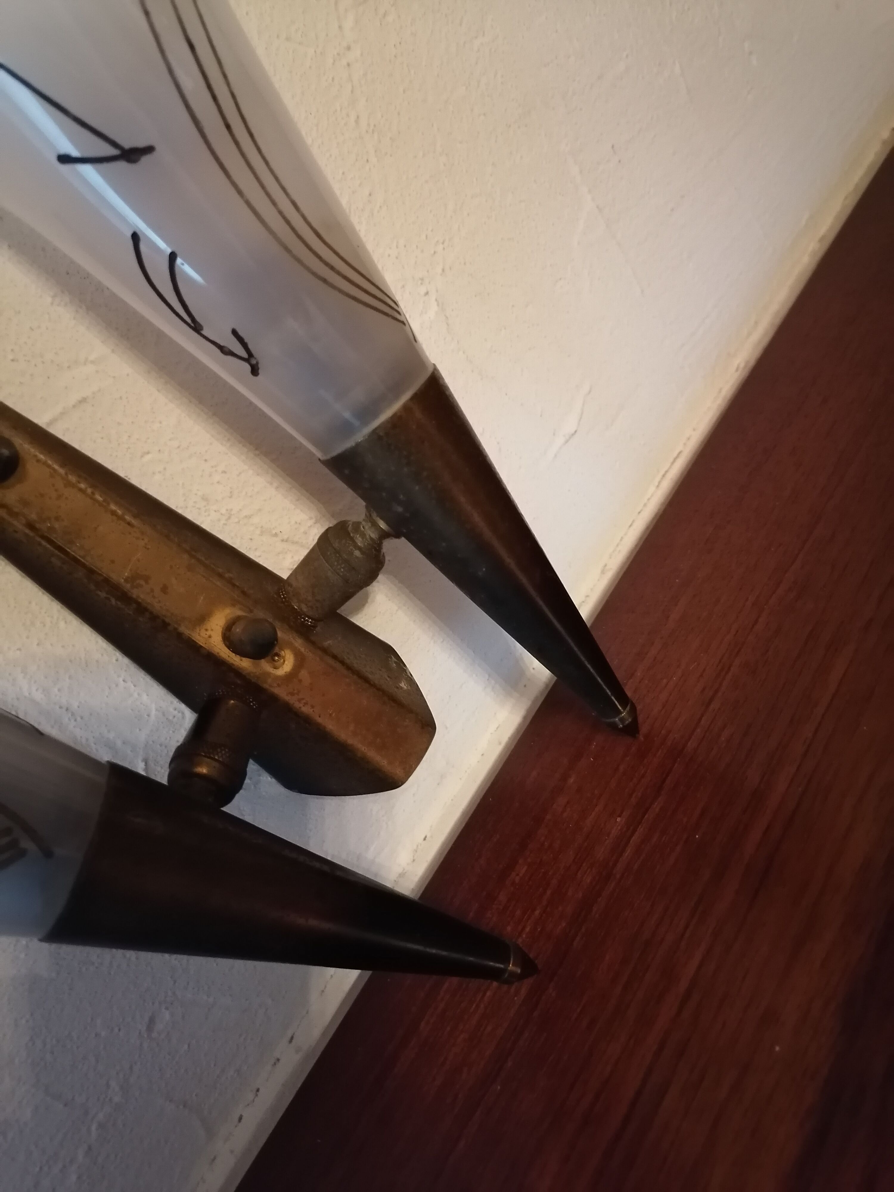 Double wall light 1950 60