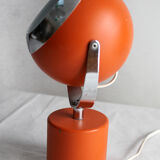 Lamp ball 70 orange metal