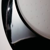 Metal and glass ceiling lamp