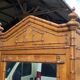 Armoire parisienne imitation bambou  1950
