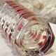 Ruby-colored glass vase by JG Durand and produced by Luminarc circa 1970