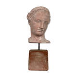 Buste statue rose style grec