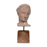 Buste statue rose style grec