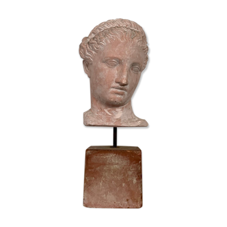 Buste statue rose style grec