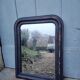 Mirror Louis Philippe patinated black 51 x 66