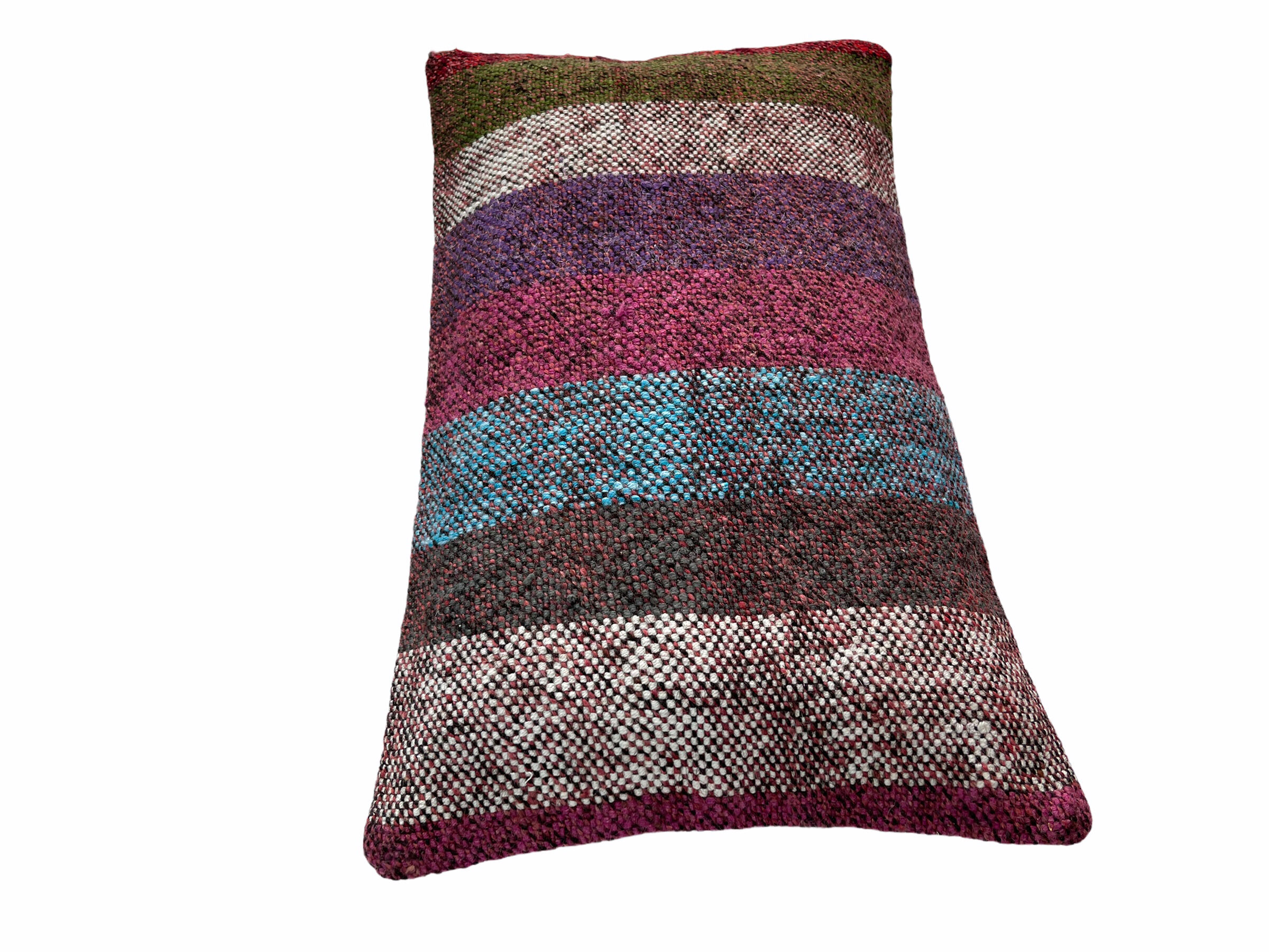 Vintage Turkish Kilim Cushion Cover, 30 x 50 cm