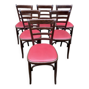 Set de 6 chaises bistrot