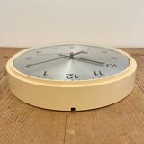 Vintage Beige Bakelite Wall Clock from Westclox , 1970s