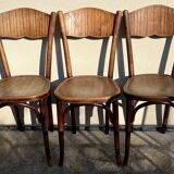 Set of 3 bistro chairs