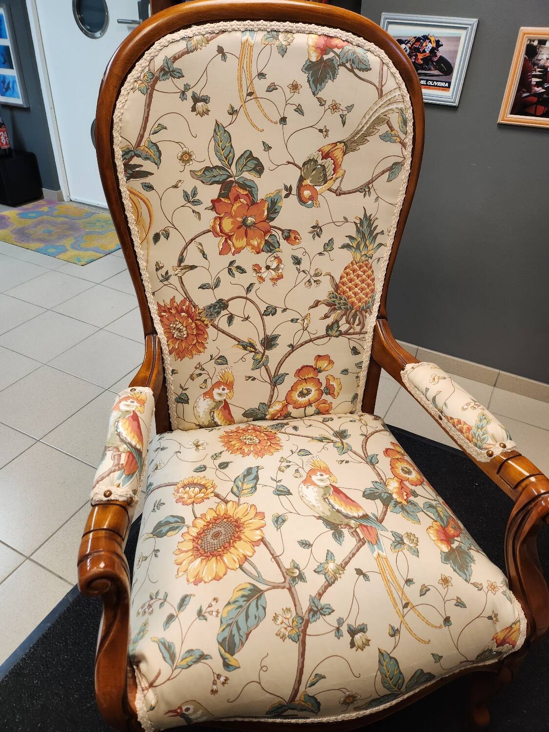 Voltaire armchair