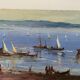 Italian seaside painting