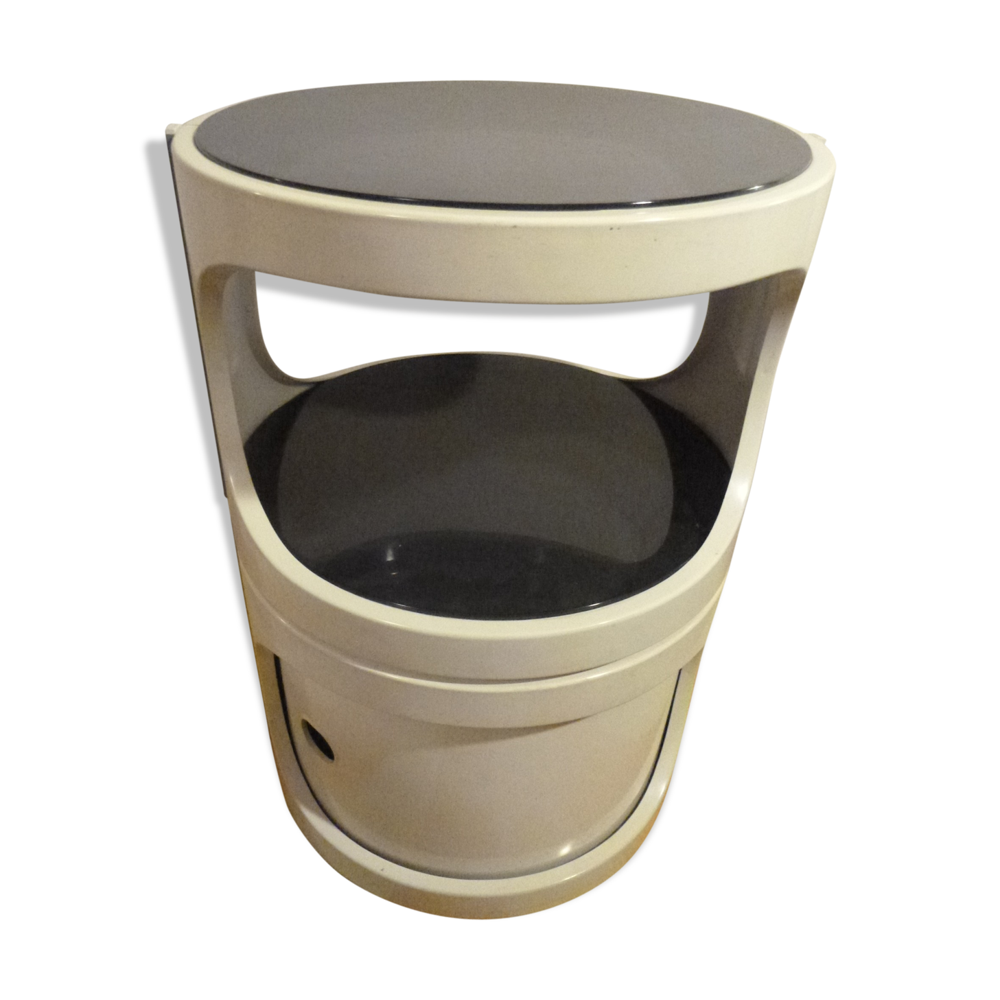 Marc Held modular bedside table for 1970s Monoprix