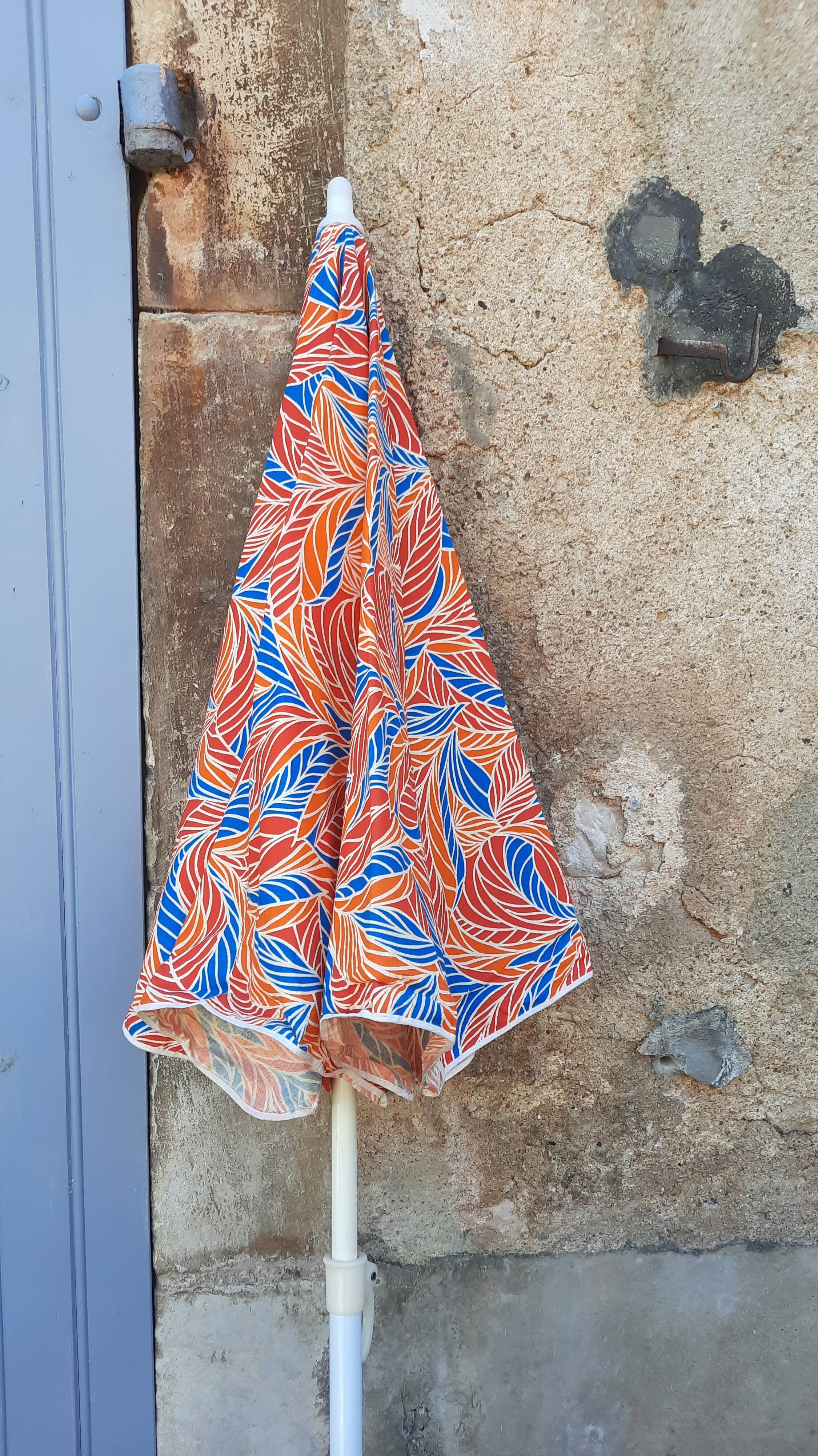 Vintage beach umbrella