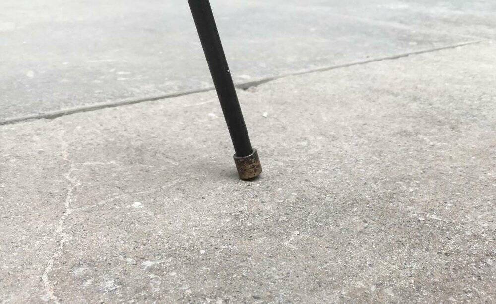 Mid-Century Minimalist Tripod Cocoon Floor Lamp, 1960s