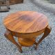 Art Deco side table in mahogany