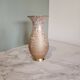 Porcelain vase with golden floral decoration by Johann Seltmann