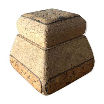 Cork storage box