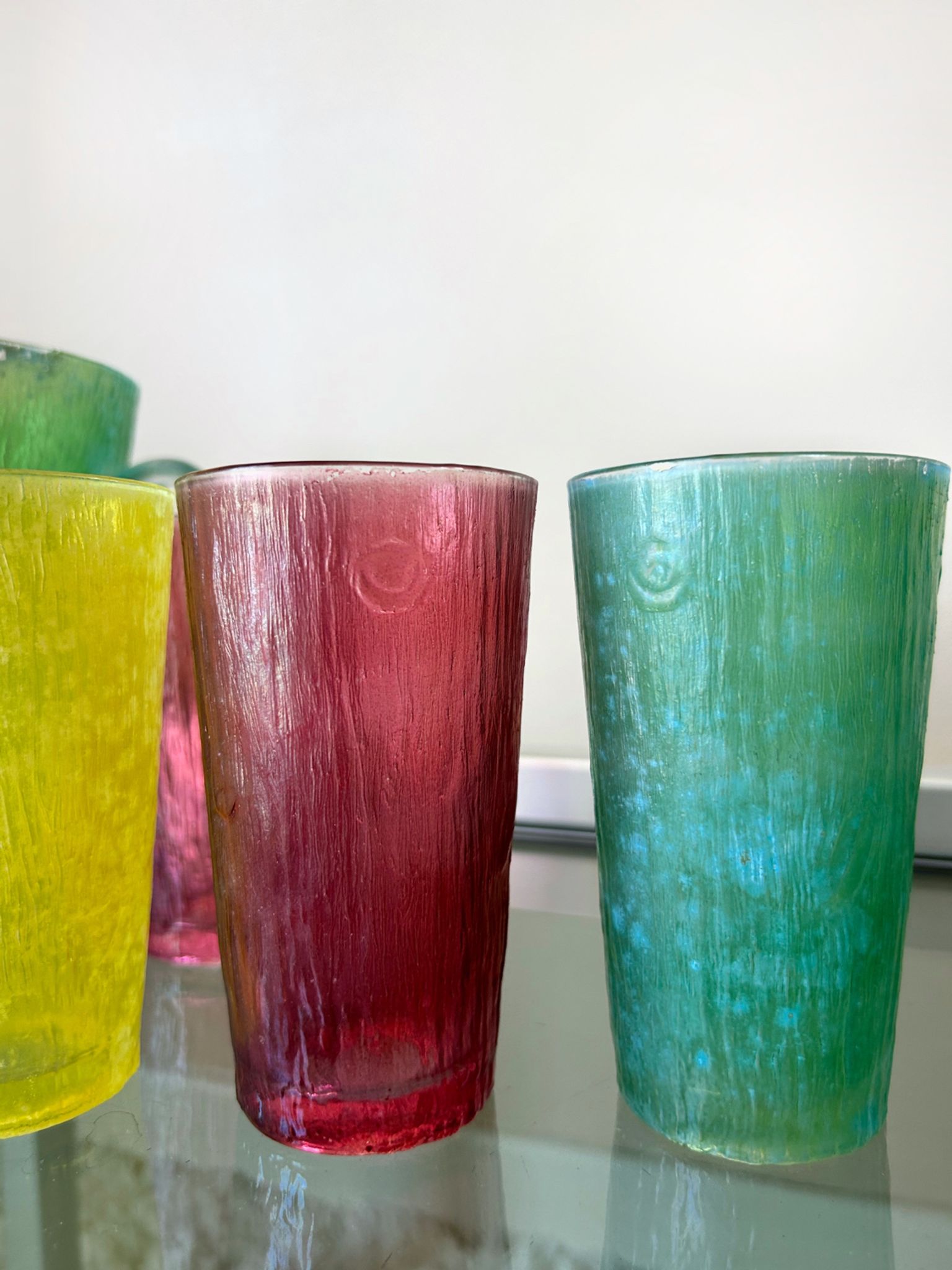 Carafe et verre années 70