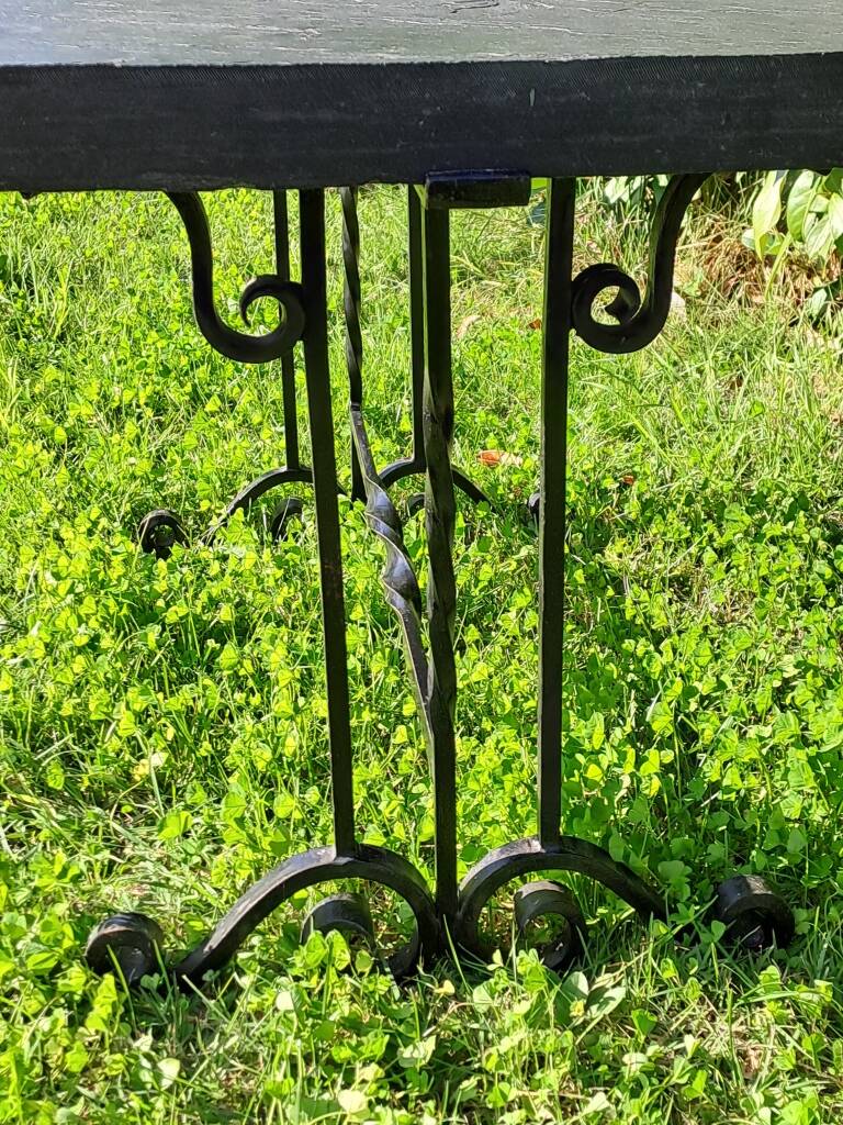 Table basse ardoise