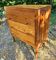 Pine chest of drawers pierre gautier delaye weekend model vintage design 50s