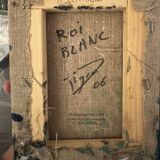 Mixed media on canvas Dominique Digeon – “The White King”, 2006