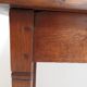 Antique oak sidetable