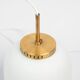 Pair of danish vintage Kina pendant lamps by Bent Karlby, Lyfa, 1946