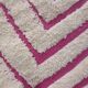 Beige Berber rug with geometric patterns 250cm x 150cm
