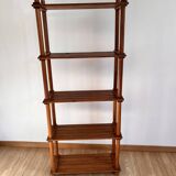 pine bookshelf from the 1970s