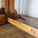 Authentic solid wood monastery table