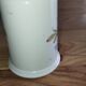 Vintage ceramic sugar bowl with fruit decoration – 1950s