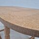 1970s, Danish foldable side table, solid oak wood, original condition.