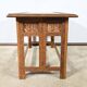 Table Orientale Pliante en Bois Exotique – Début XXe