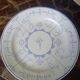 Lot 6 flat plates Boch Frères Keramis vintage earthenware