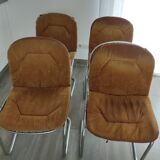 Set of 4 Gastone Rinaldi chairs