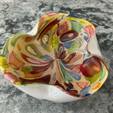 Pair of vintage Murano glass pocket trays