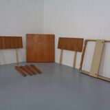 Extendable Teak Dining Table, Denmark, 1960s