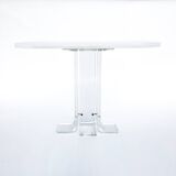1970s lucite table hollywood regency perspex acrylic vintage postmodern space charles hollis jones
