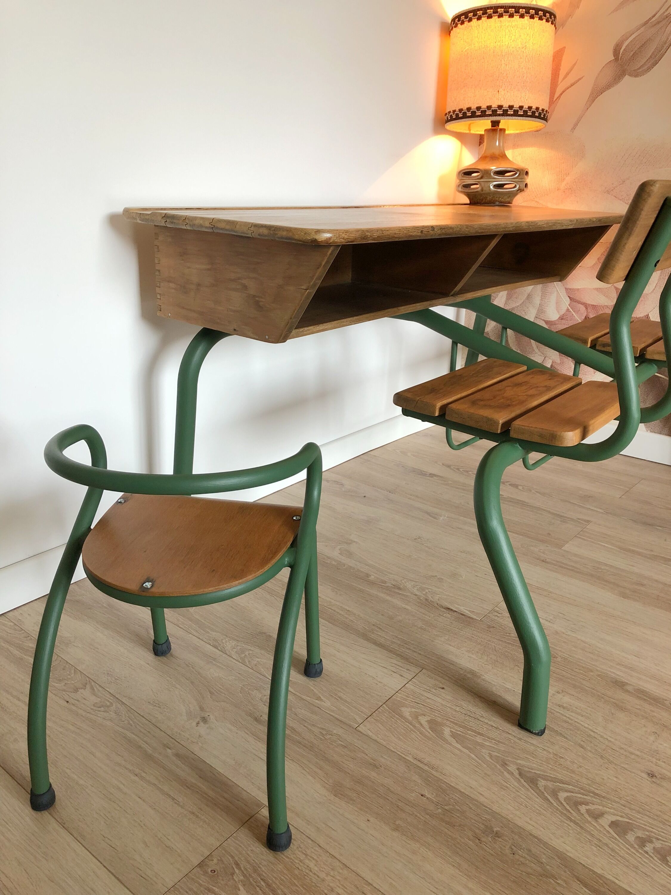 Nursery school chairs by Jacques Hitier, 50s
