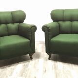 Armchairs, Czehoslovakia, 1960s, Set of 2
