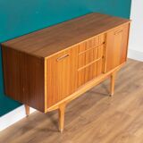 Retro Walnut 1960s Jentique Short Sideboard